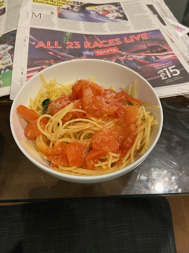 Vermicelli or Spaghetti with Tomatoes, Neapolitan Style