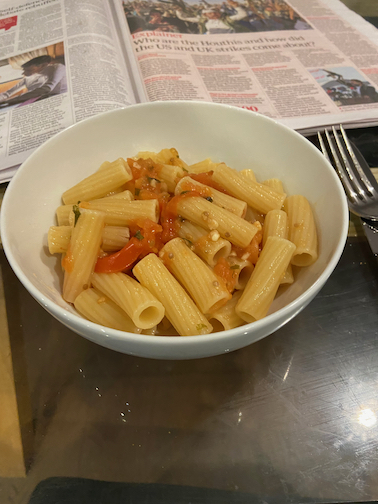 Baked Zite, Maniche or Rigatoni with Tomatoes