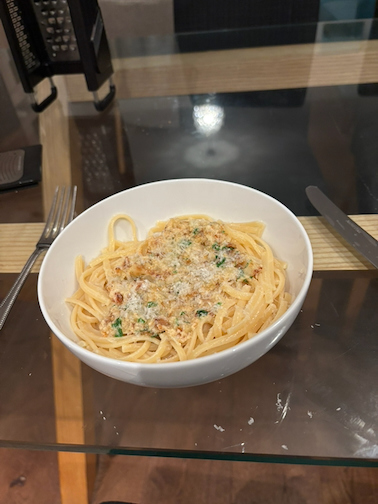 Pasta with Cream I