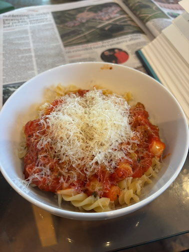 Photo of Pasta with Butter and Tomatoes III