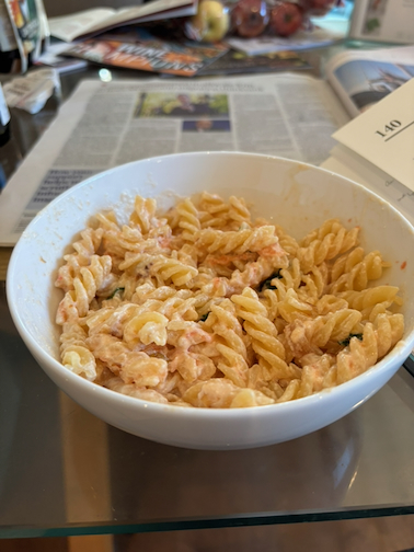 Rigatoni with Ricotta and Tomato