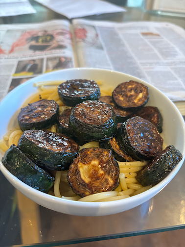 Spaghetti with Zucchini