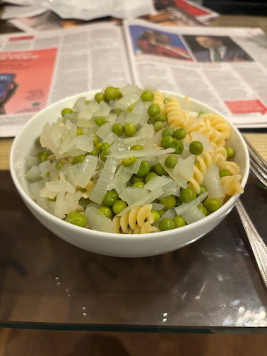 Short Pasta and Peas I