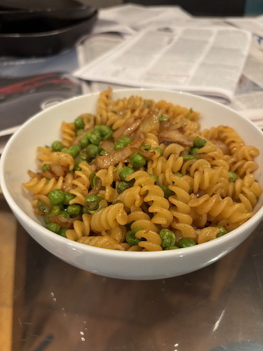 Short Pasta and Peas II