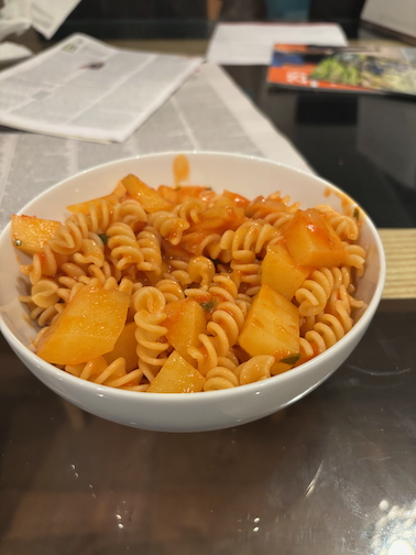 Pasta and Potatoes