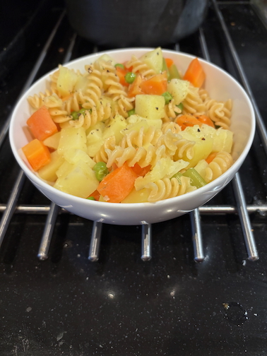 Farfalle or Stelline and Vegetable Salad